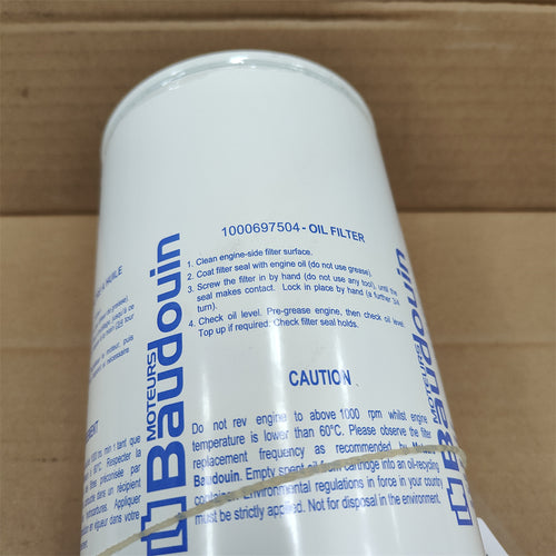 1000697504 Baudouin Engine fuel filter OEM