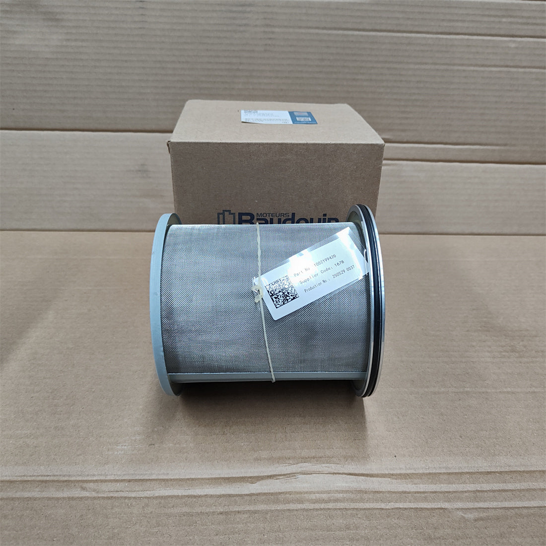 1002199420 Baudouin Engine oil and gas separator filter element OEM