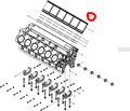 X6260.114 Cylinder LinerOEM Baudouin  No.1