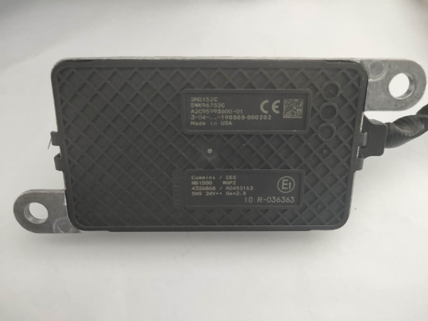 4326868 5WK76752C Cummins Nox Sensor OEM