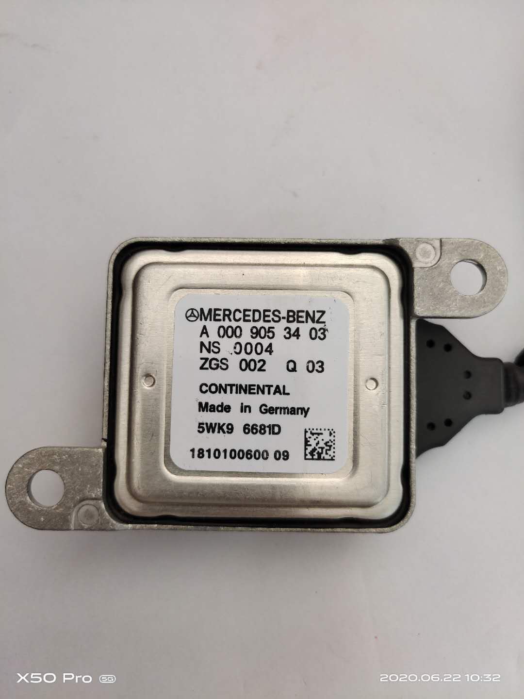 A0009053403 5WK96681D Mercedes-Benz Nox Sensor
