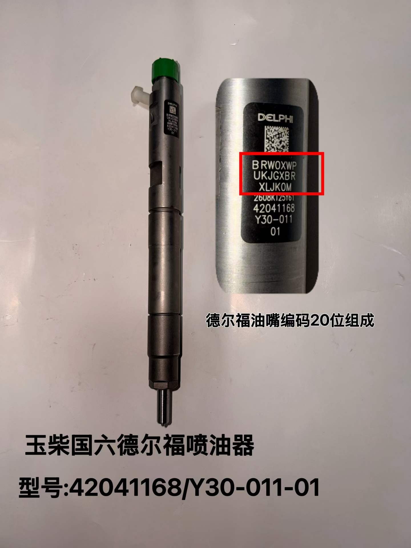 42041168 Y30-011-01 fuel injector