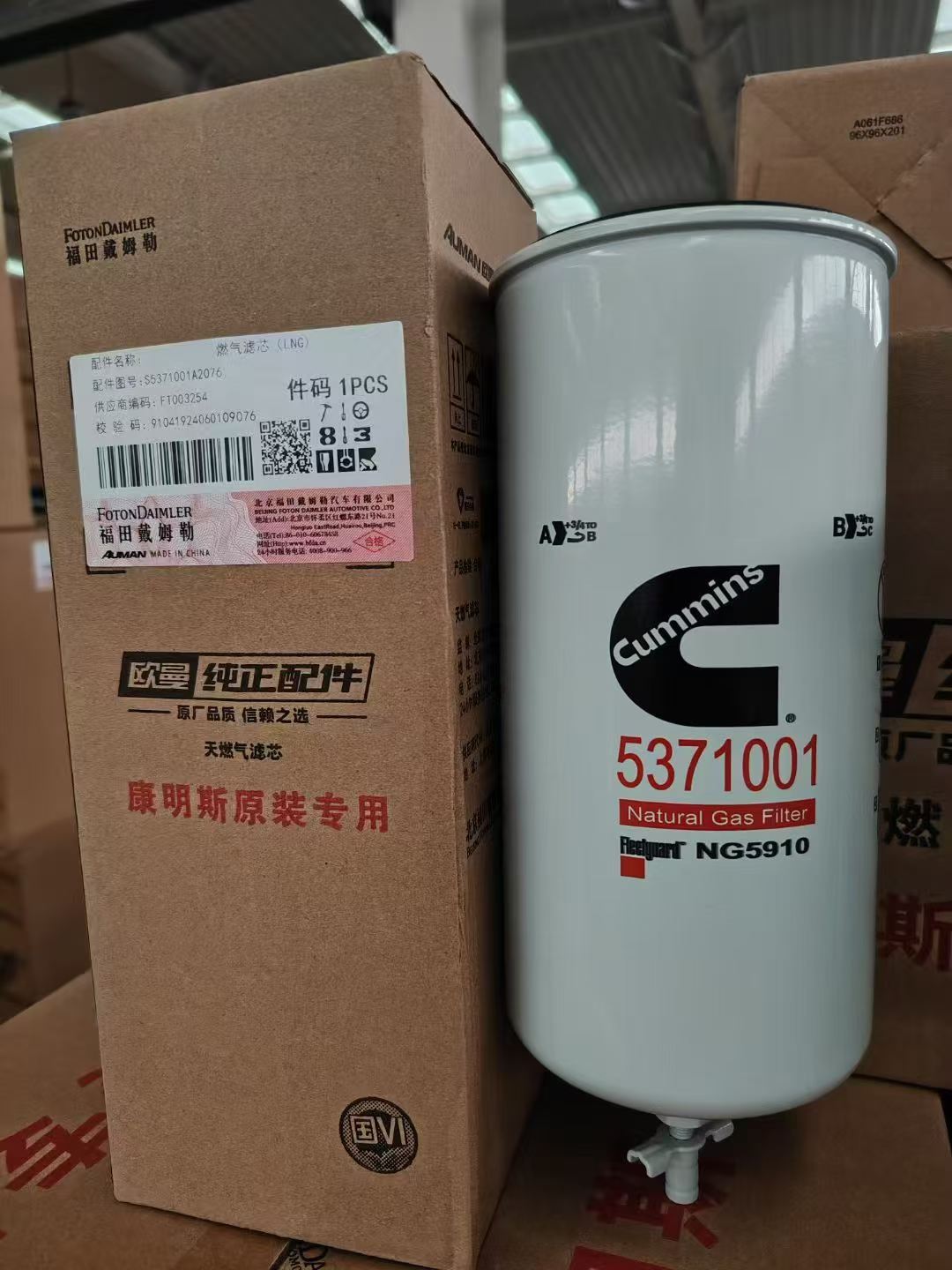 5371001 NG5910 Gas Filter