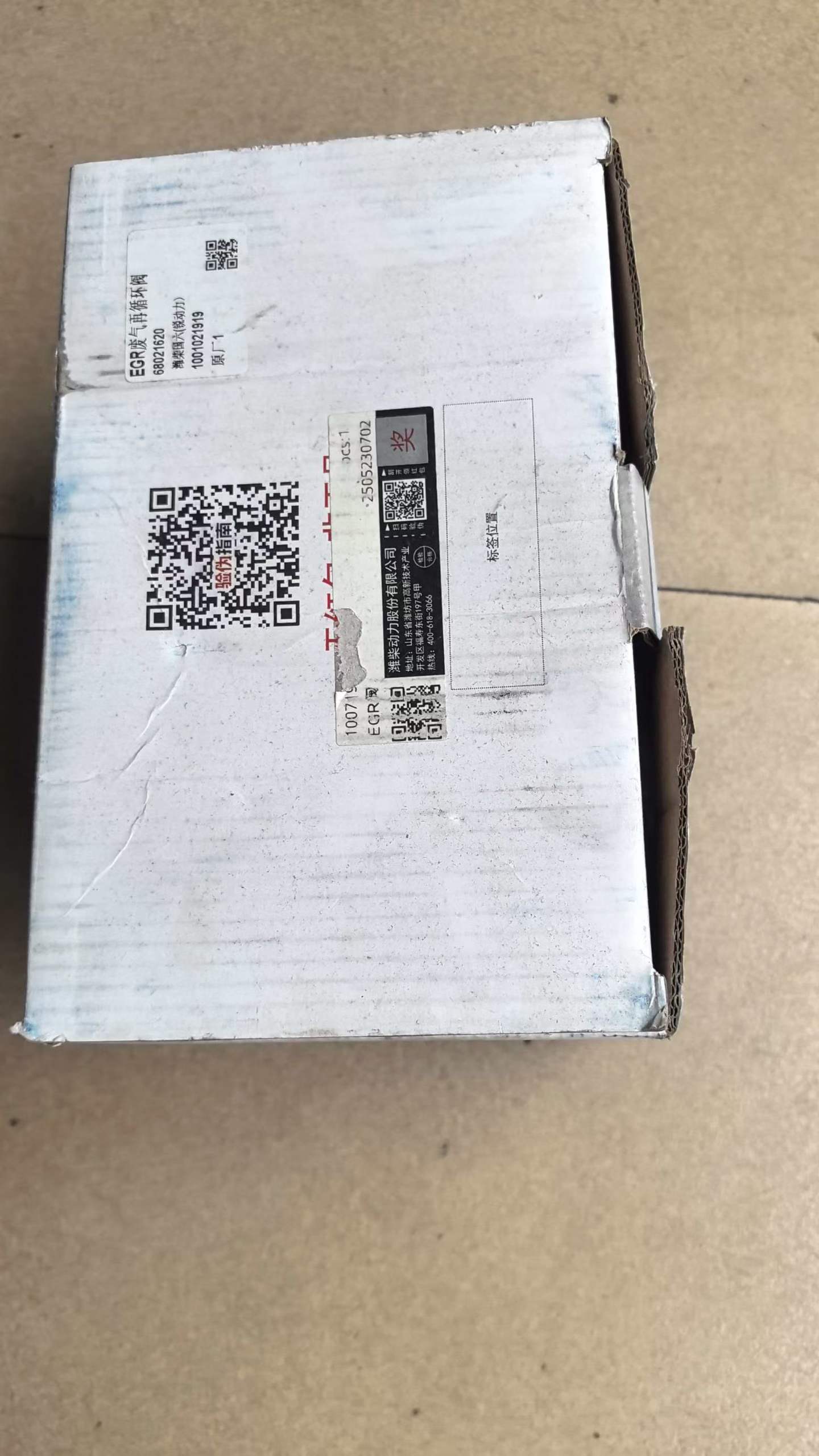 1001021919 EGR valve OEM