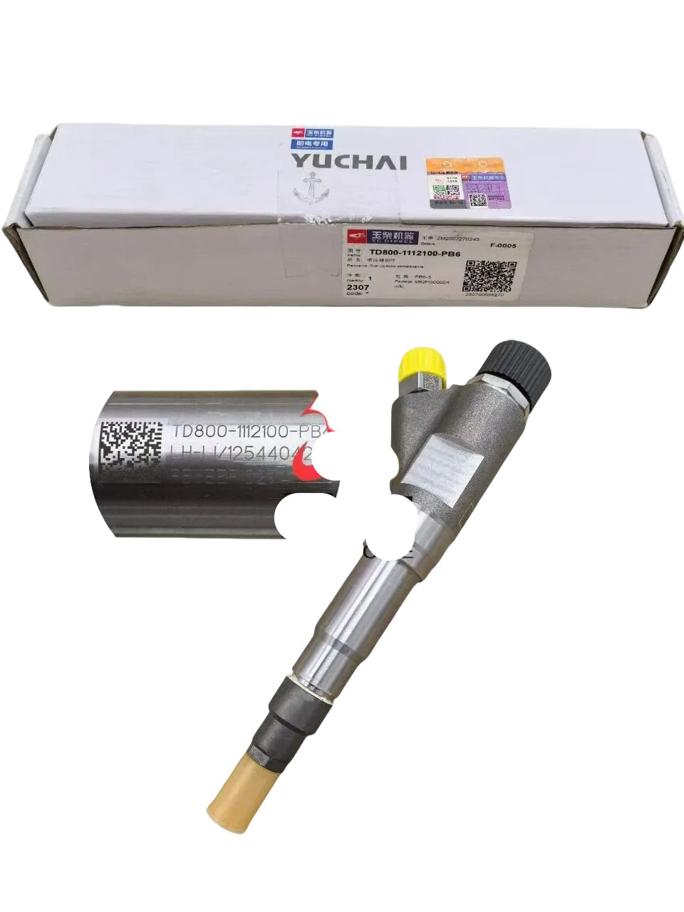 TD800-1112100-PB6 fuel injector assembly OEM