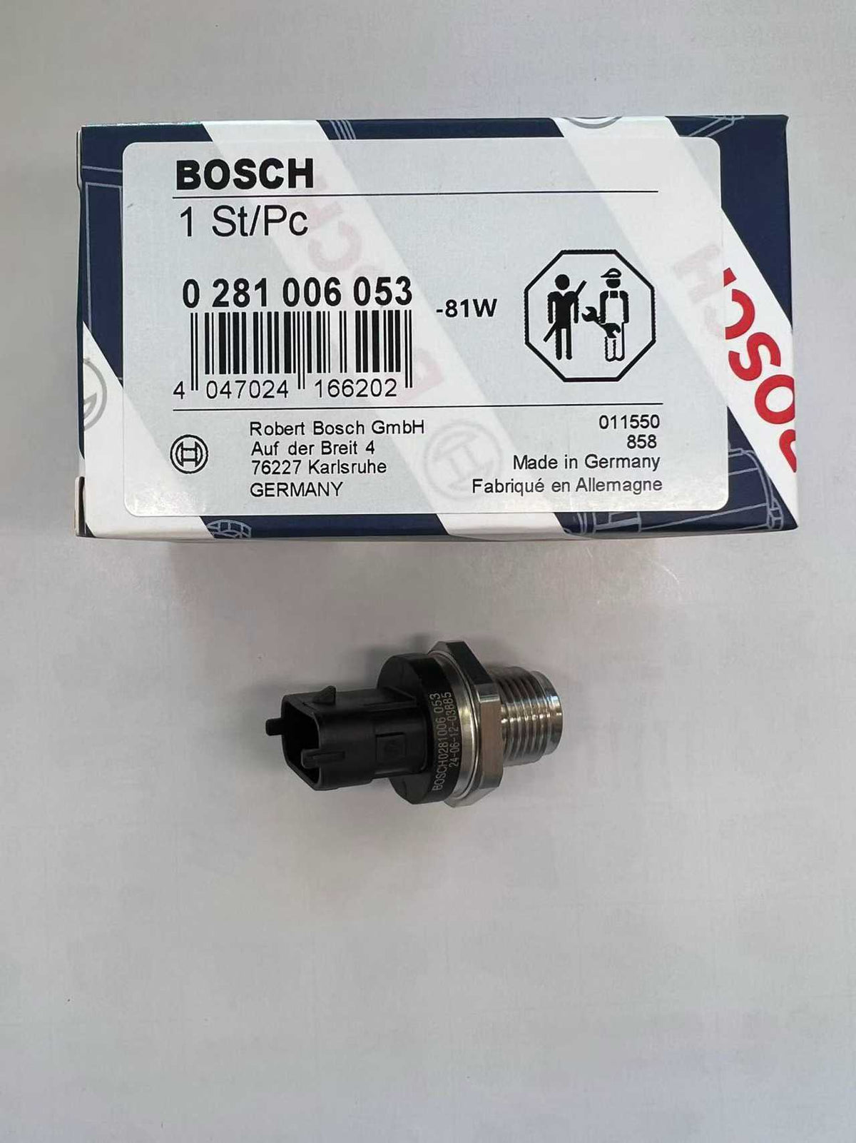 0281006053 Rail Pressure Sensor OEM