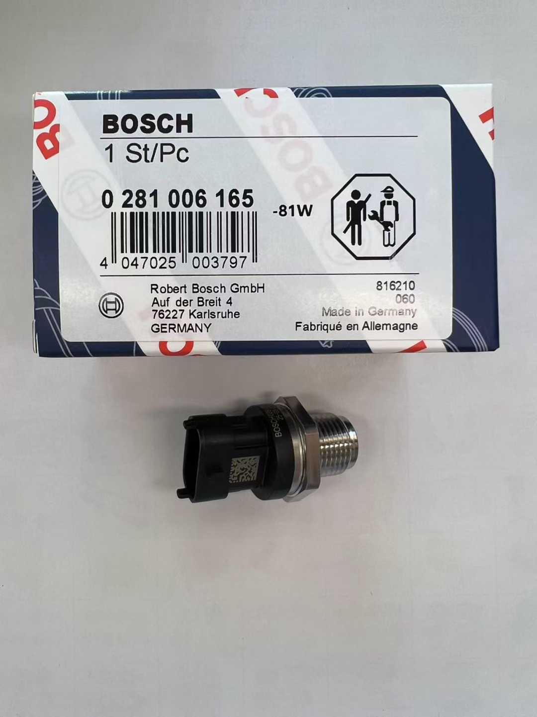0281006165 Rail Pressure Sensor OEM