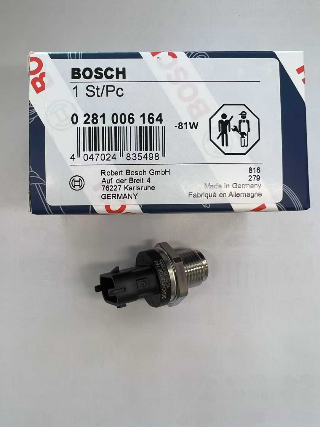 0281006164 Rail Pressure Sensor OEM