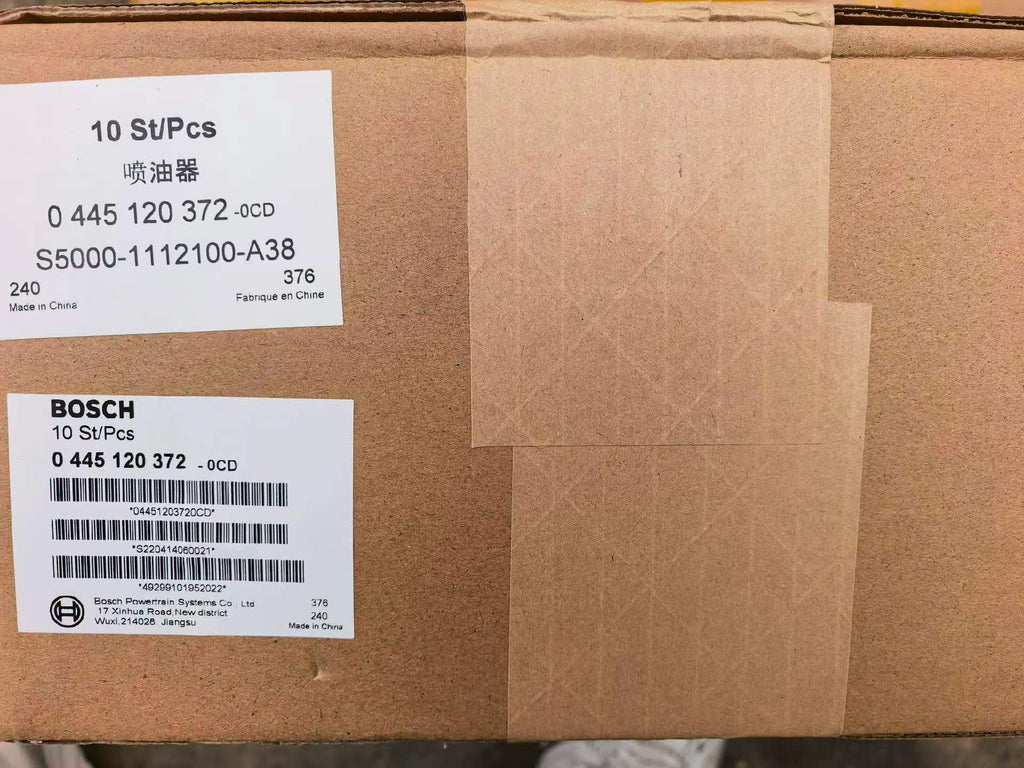 S5000-1112100-A38 0445120372 Fuel Injector OEM