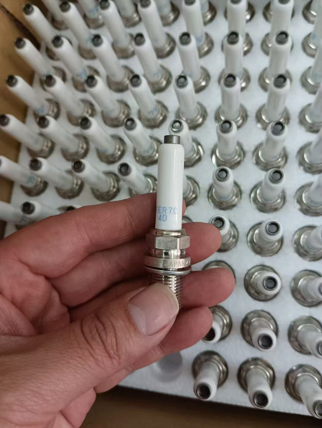7C4D NGK spark plug OEM
