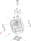 331001000587 Bowl Plug  Baudouin No.7