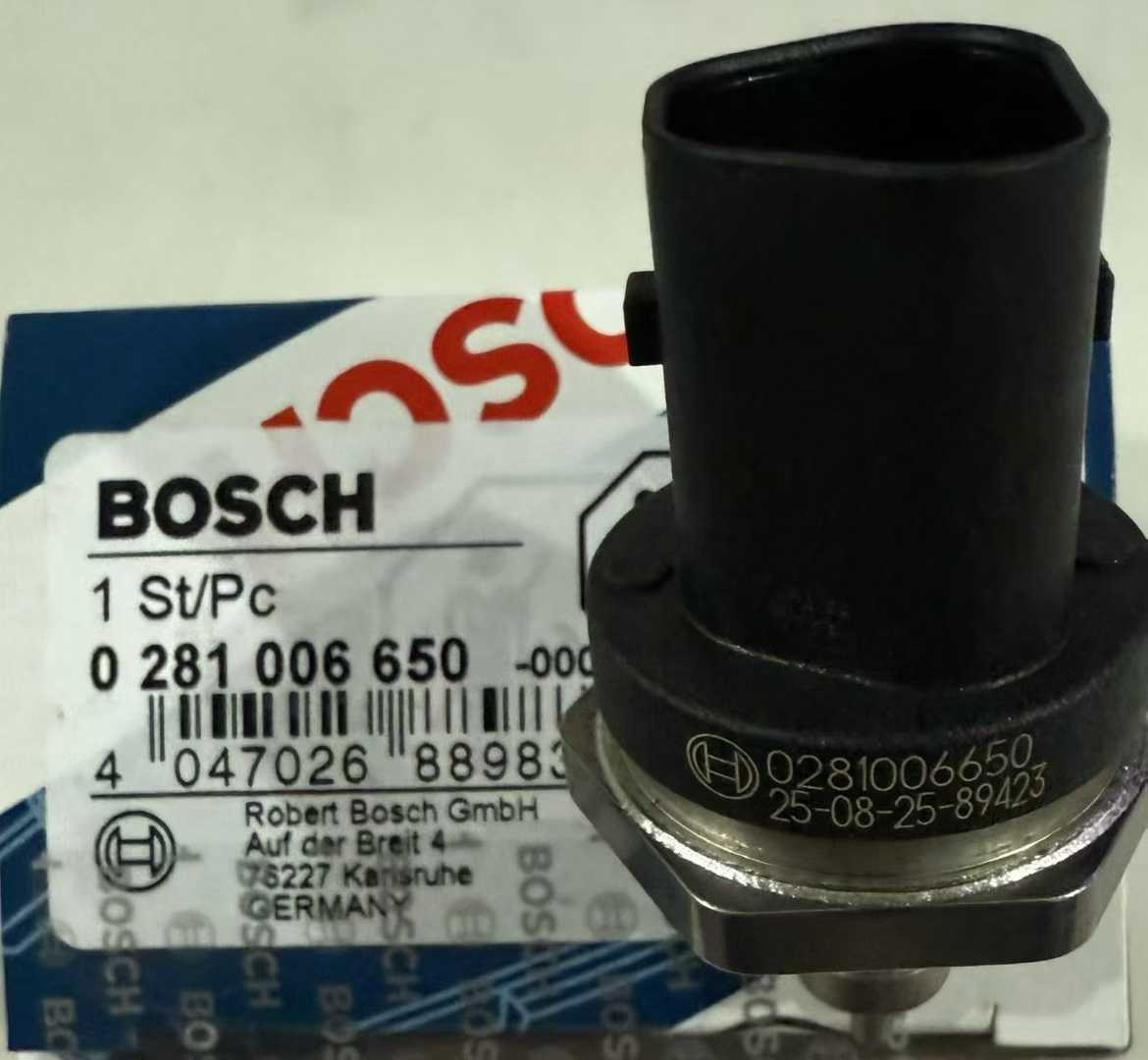 Baudouin 0281006650 Common Rail Pressure Sensor OEM