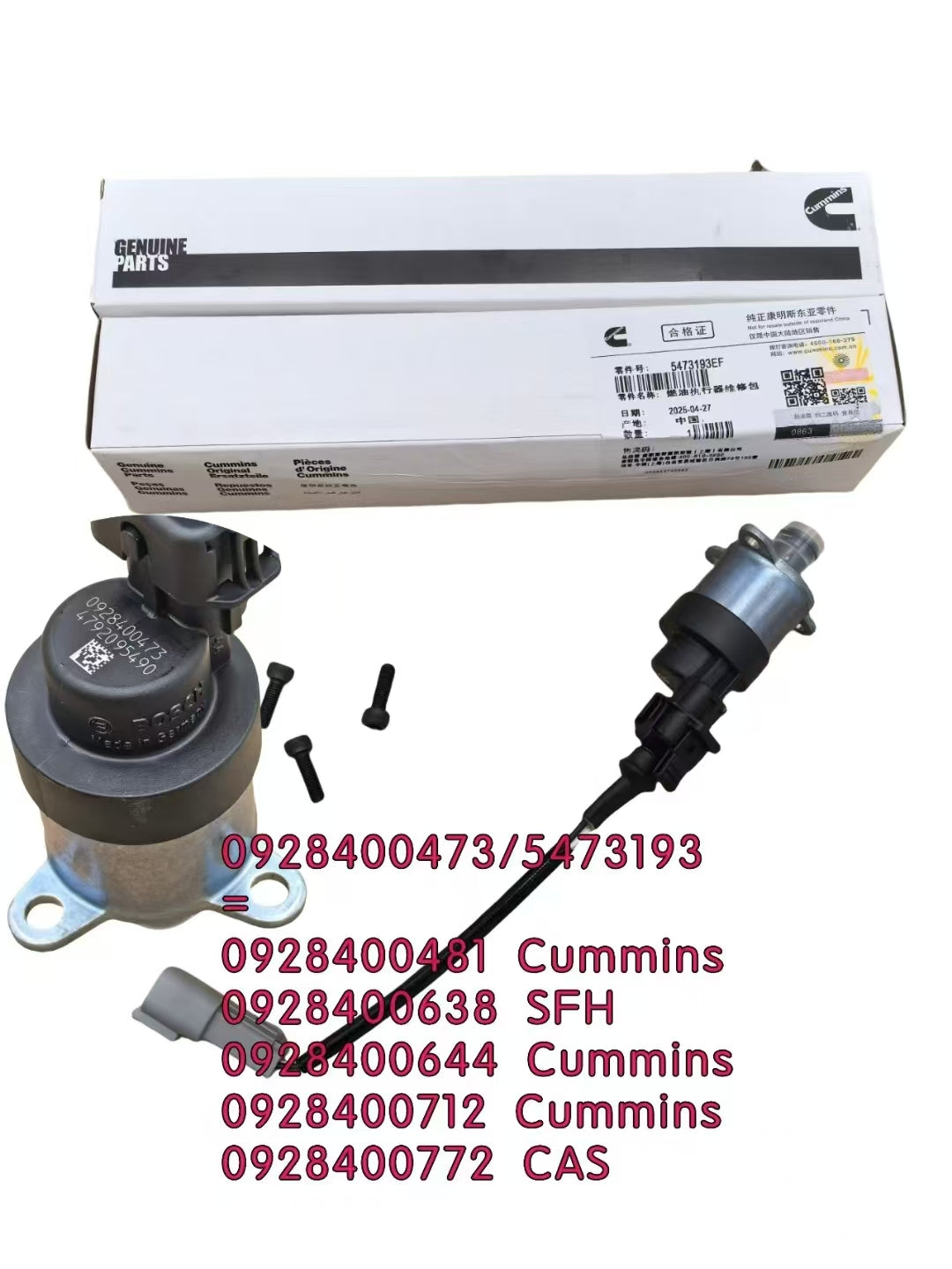 5473193 0928400473 Flow metering unit OEM