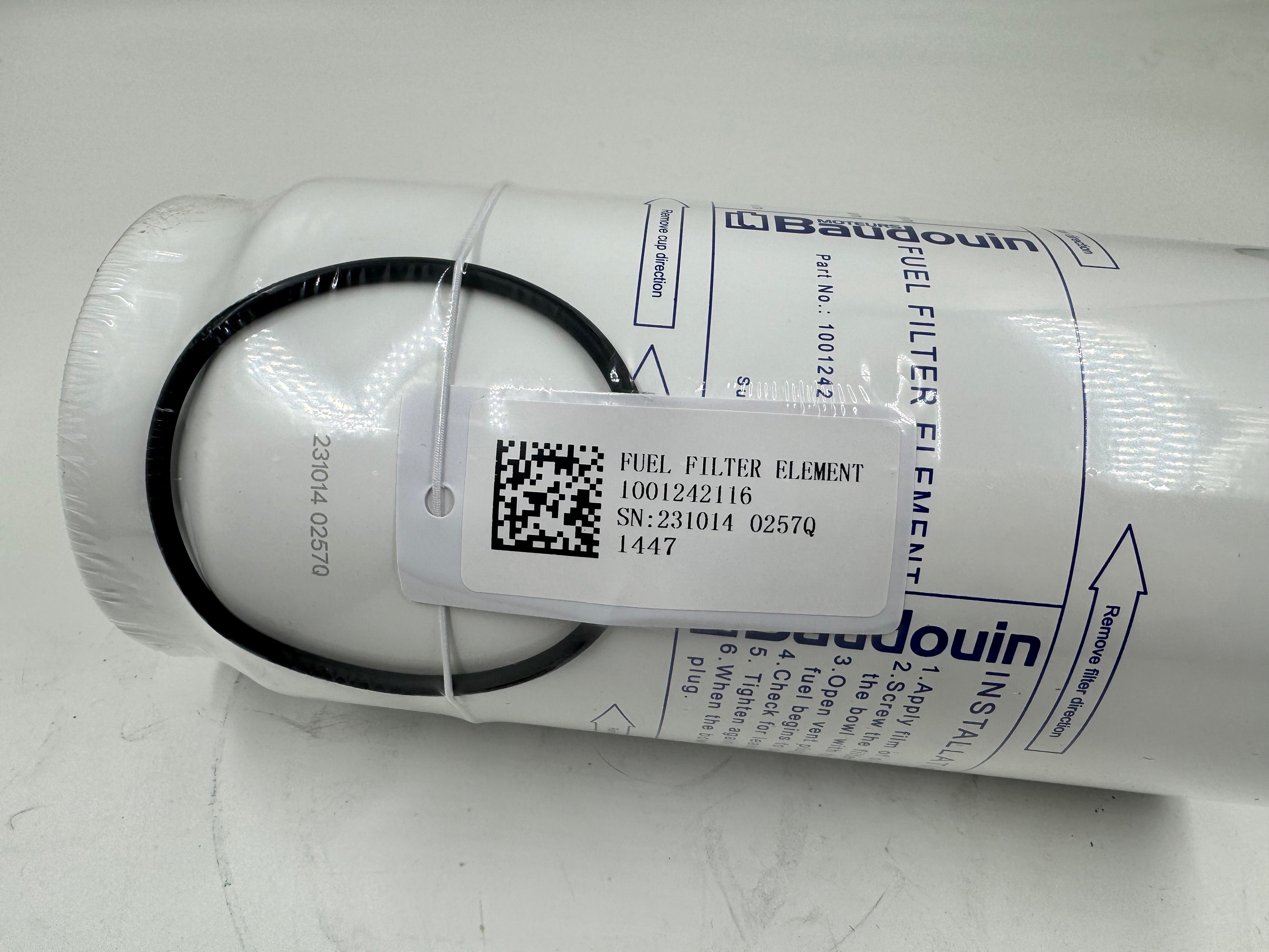 1001242116 Baudouin engine diesel fuel coarse filter element OEM