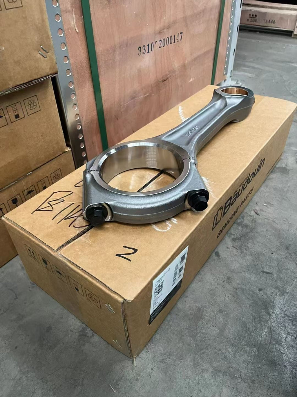 331002000147 Baudouin engine connecting rod OEM
