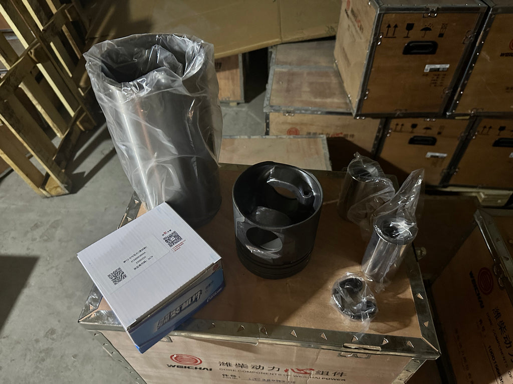 612630020152 piston 612600030054 piston ring 612630010055 cylinder liner 6126300025 piston pin 61263090001A four matching components OEM