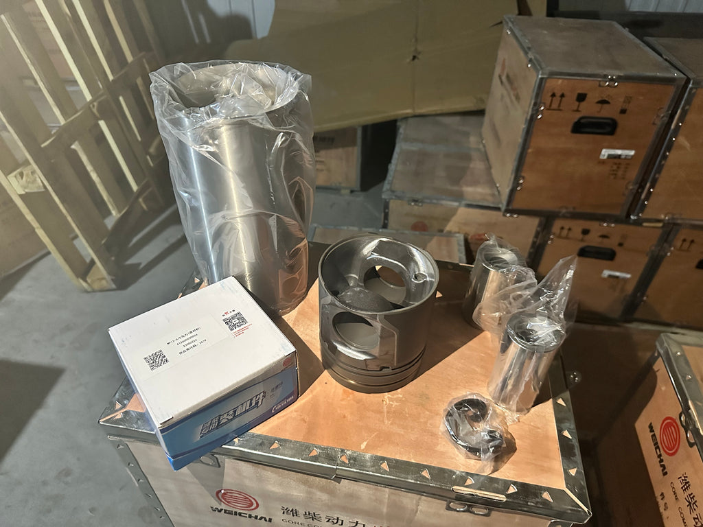 612700020004 piston 612700020005 piston ring 612700010010 cylinder liner 6126300025 piston pin 1002347071 four matching components OEM