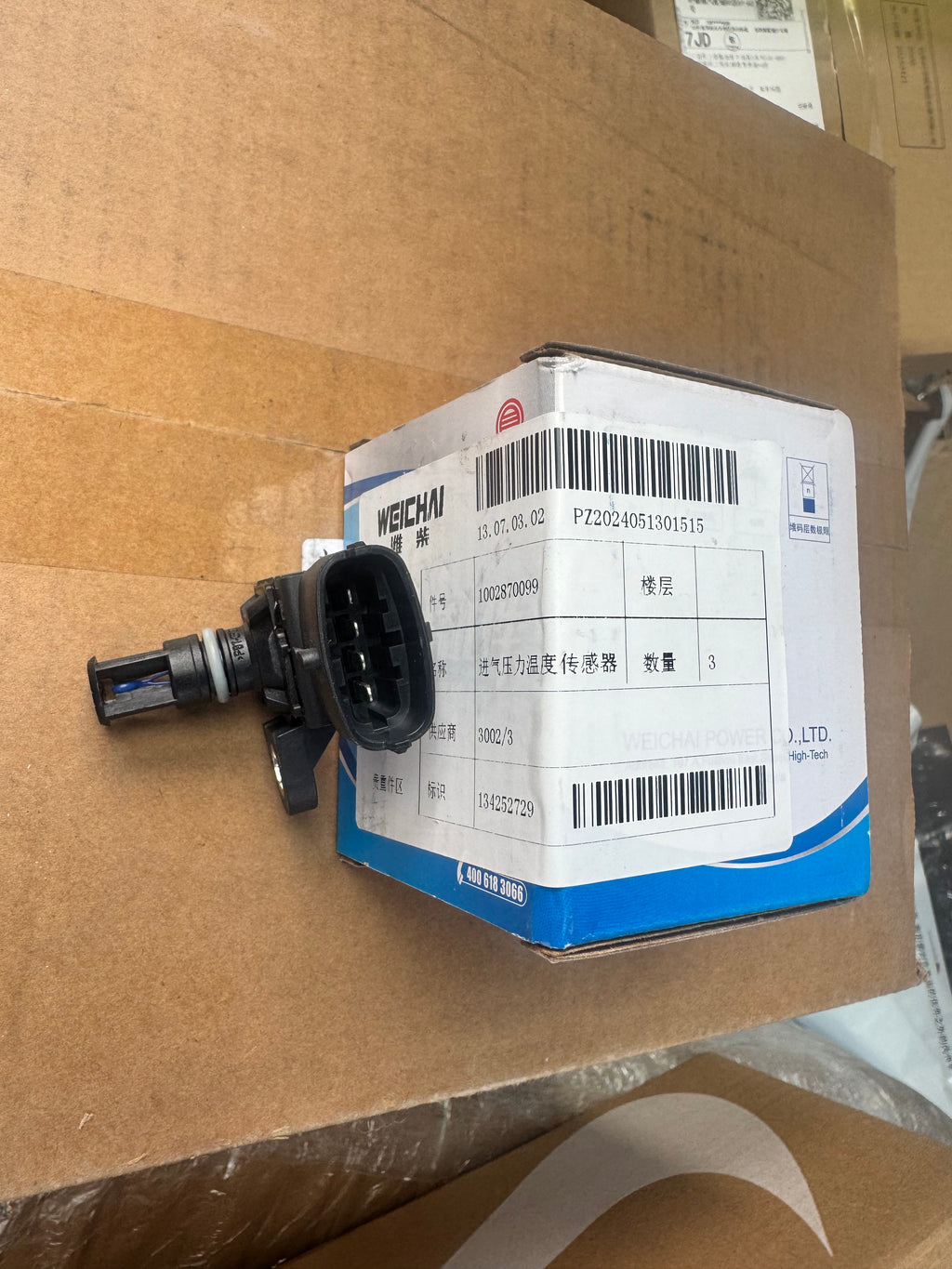 1002870099 Intake pressure and temperature sensor OEM