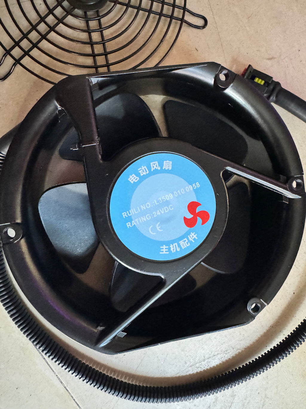 Ruili L35090100958 electric air compressor fan 24V OEM