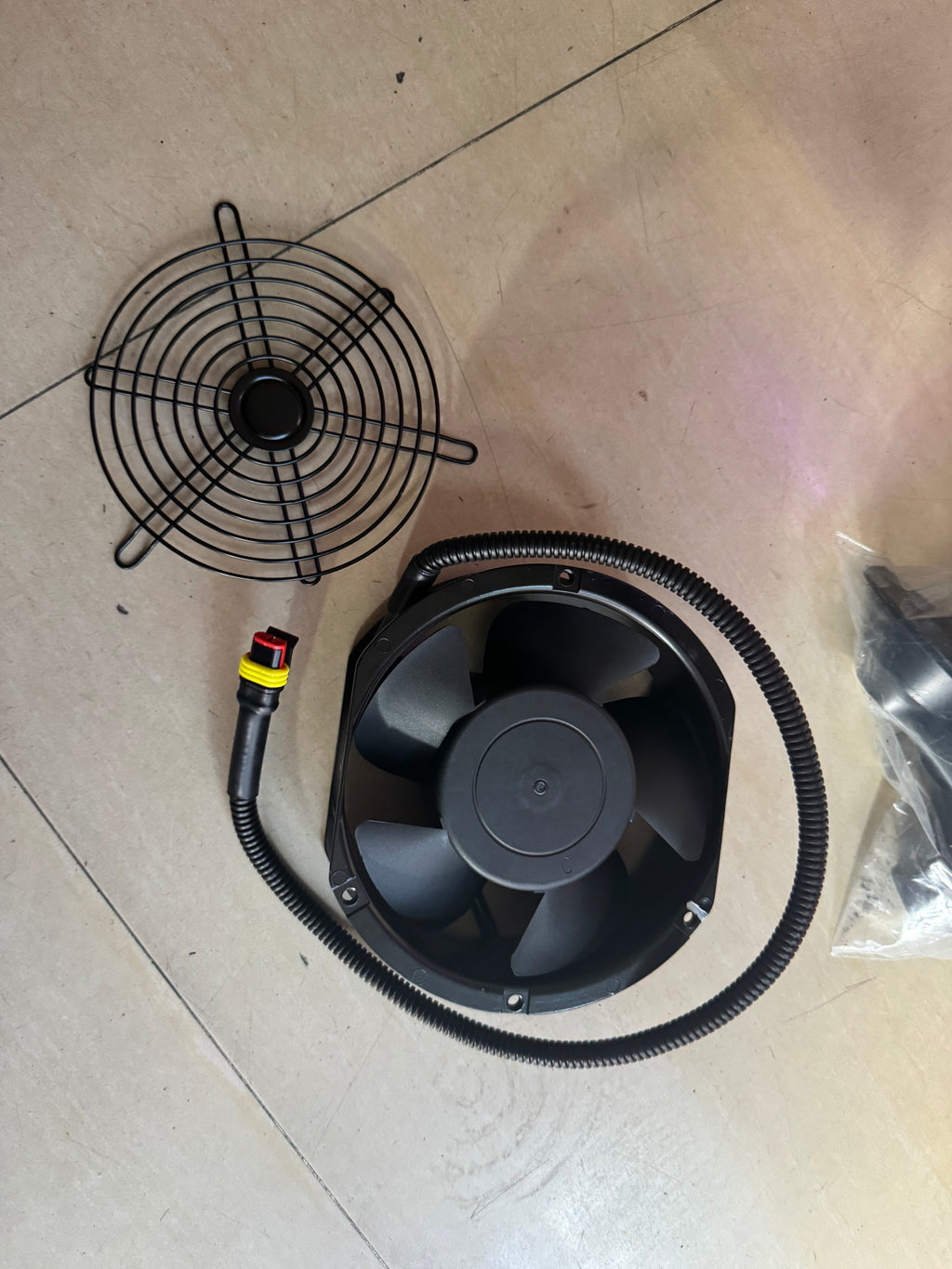 Ruili L35090100958 electric air compressor fan 24V OEM
