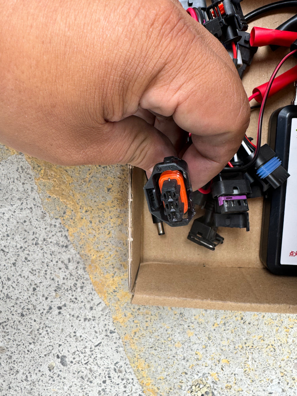 Natural gas ignition coil testing equipment