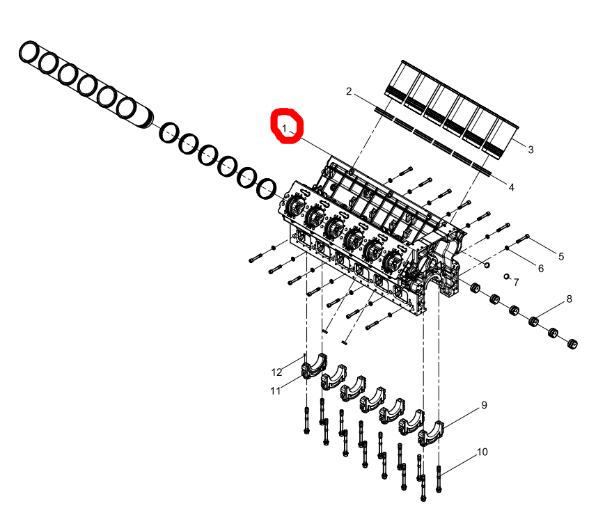 331001000002  Engine Block OEM  1