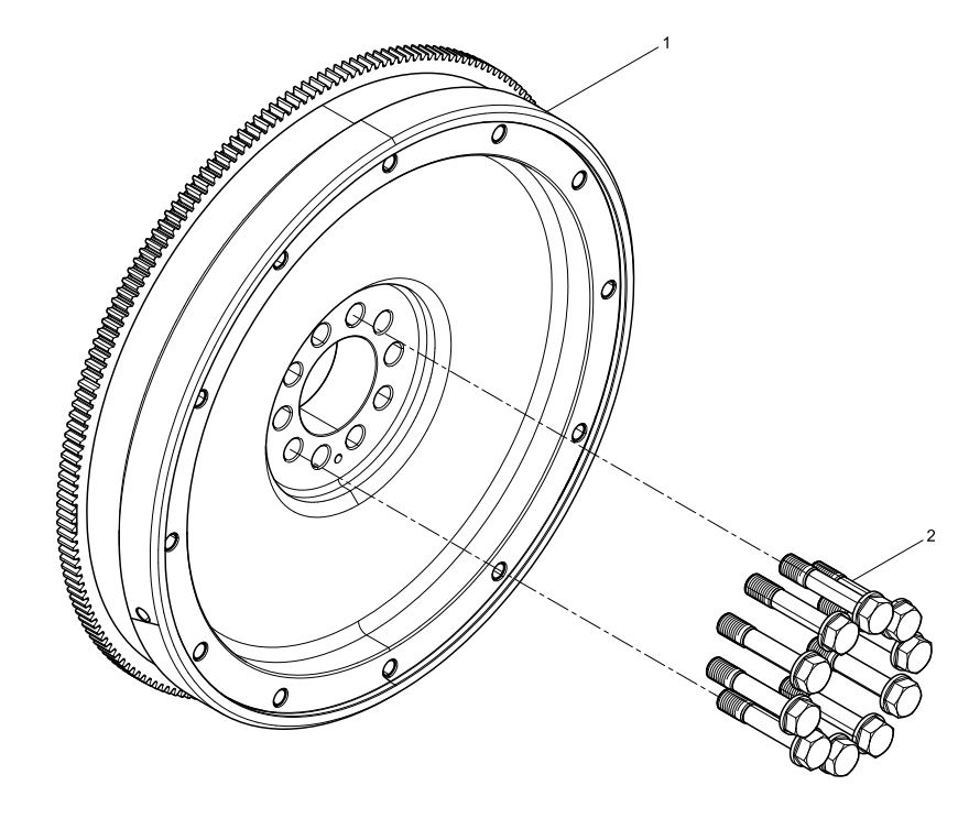 331002000150  Flywheel Assembly OEM 1