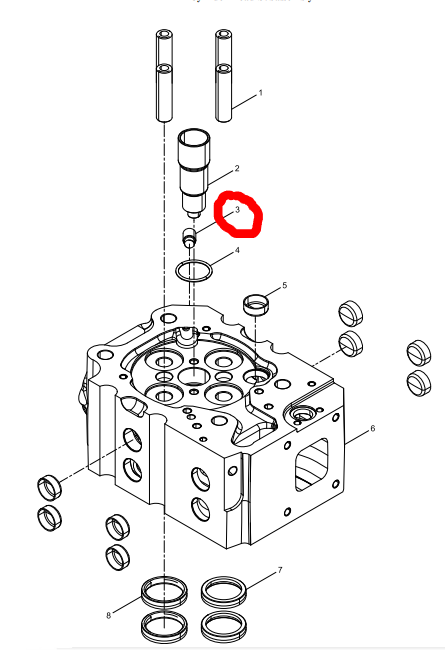 610800010023   Pulling Rivet OEM  3