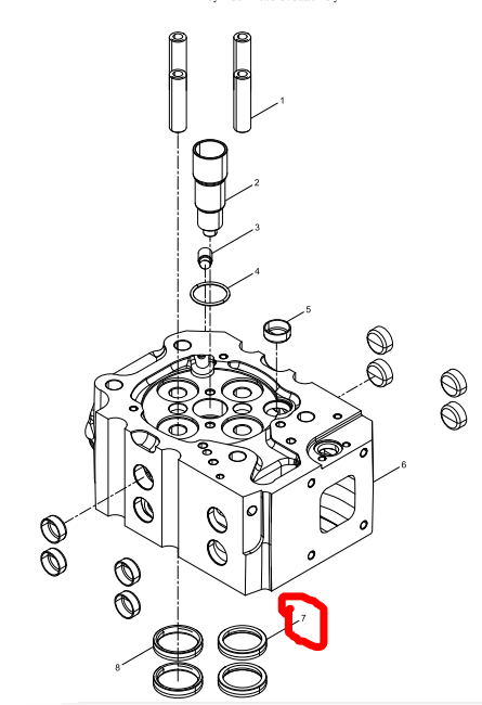 331001000045   Exhaust Valve Seat OEM  7