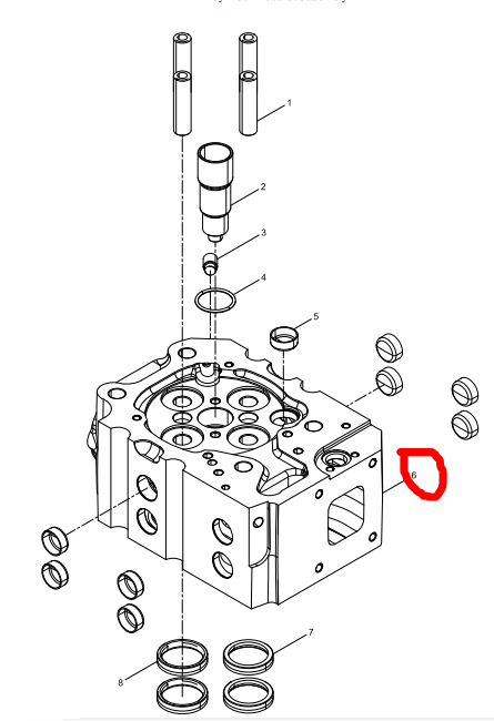 331001000043    Cylinder Head OEM  6