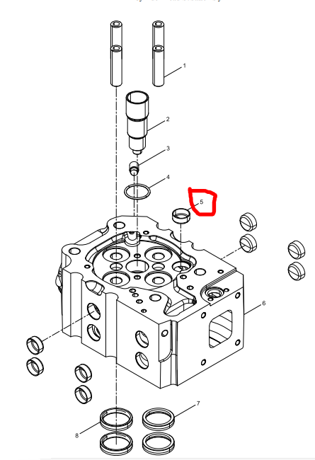 330301000056   Bowl Plug OEM  5