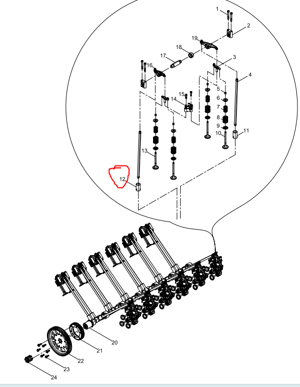 331002000366   Tappet OEM  12