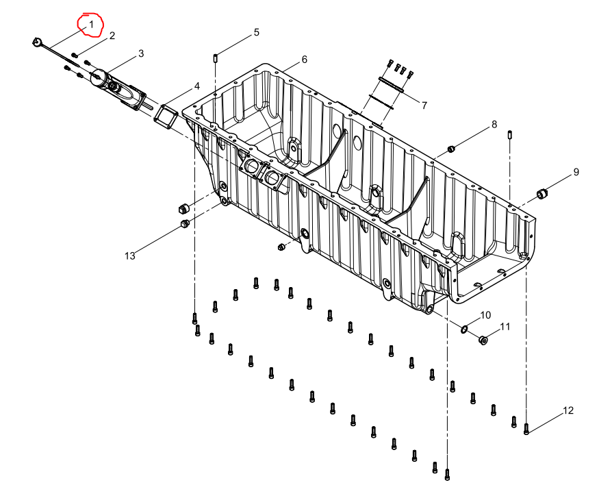 15042380N  Dipstick OEM  1