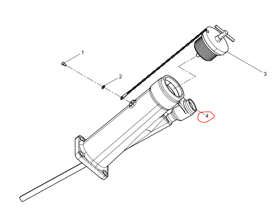 X6231.012W  Oil Filling Tube Assembly OEM  4