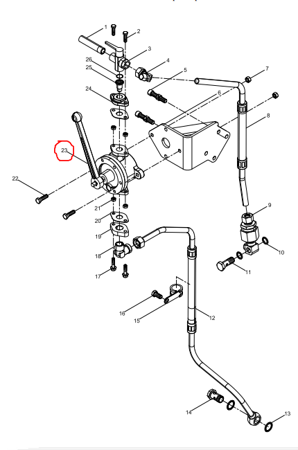 77717510E  Hand oil pump assembly OEM  23