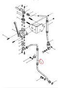 1000210018  Pre-luburicationg Pump Oil Pipe OEM  12