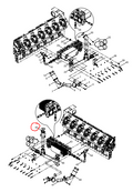 1000364354  Water-outlet Pipe Set OEM  42