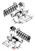 331003000455  Coolant Connecting Rubber Pipe OEM  47
