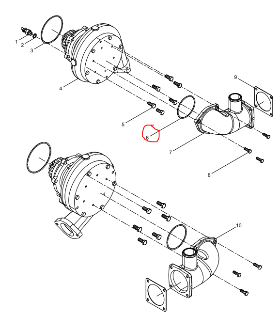 90017510077  O-ring    OEM 6