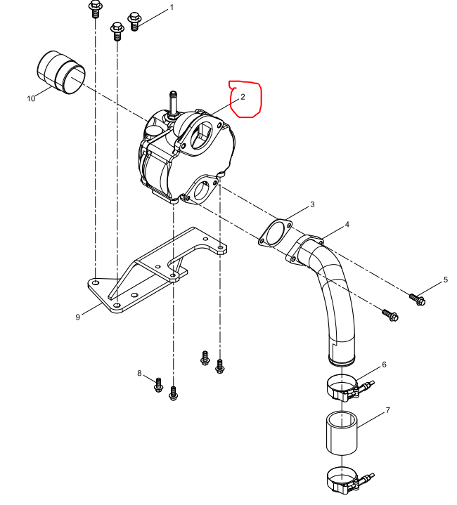 330203000454  Thermostat Assembly OEM  2
