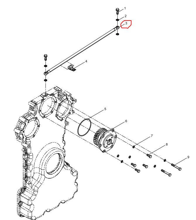 331004000158  Hydraulic Hose Assembly, Style A    OEM  3