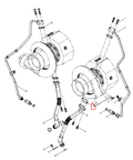 X6231.660W  Turbocharger Oil Pipe Gasket OEM  7
