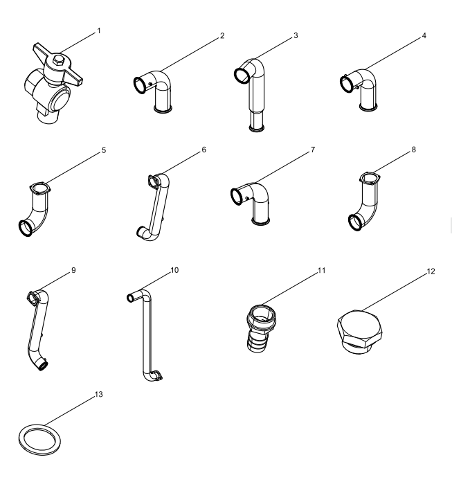 1000081502  Intercool Pipe Assembly OEM 2