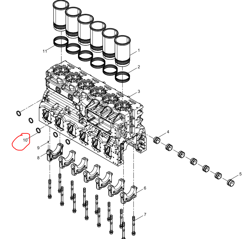 331001000379  Bowl Plug OEM  10
