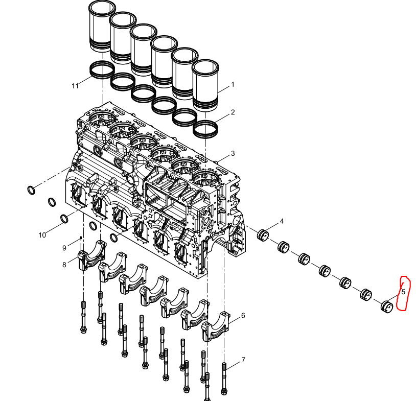 331001000169  Camshaft Bush OEM  4