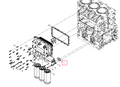 331004000194  Oil Cooler Cap Gasket OEM  1
