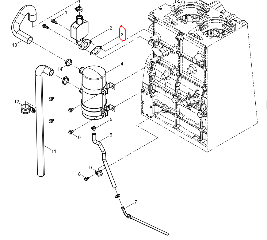 331004000467  Gasket    OEM   3
