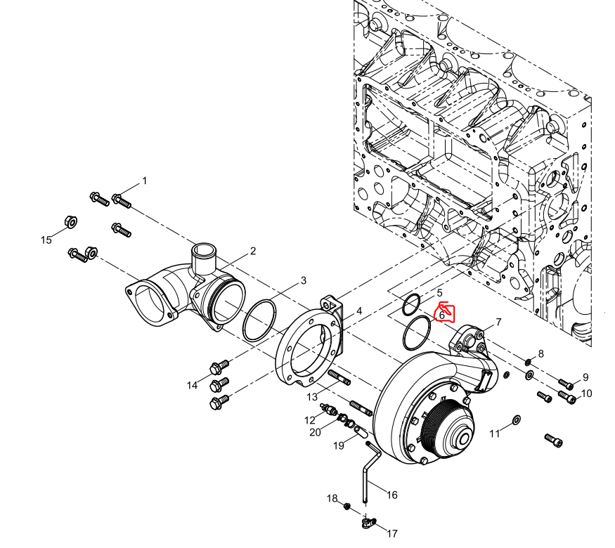 90017510065  O-ring    OEM  6