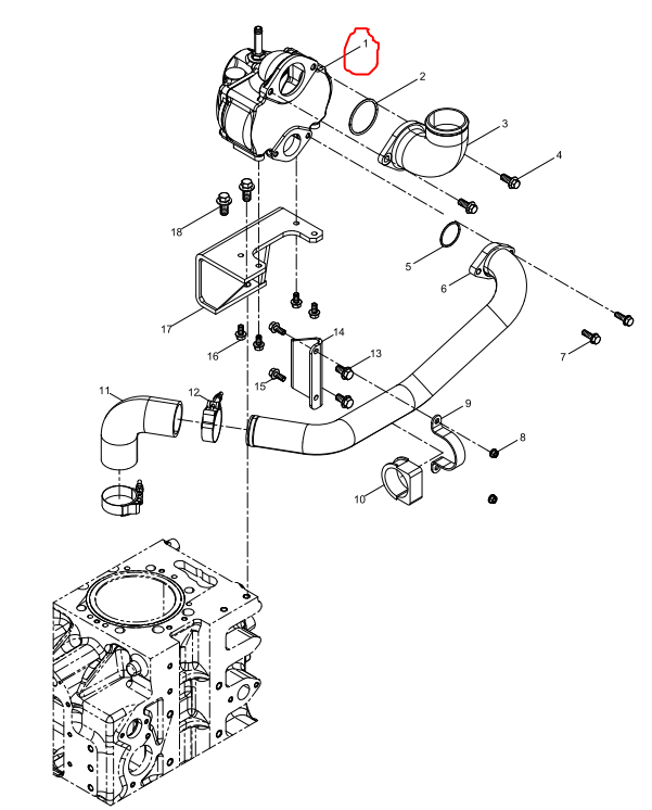 1000695391  Thermostat Assembly OEM  1