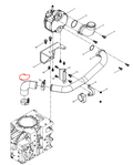 331003000160  Coolant Connecting Rubber Pipe OEM  11